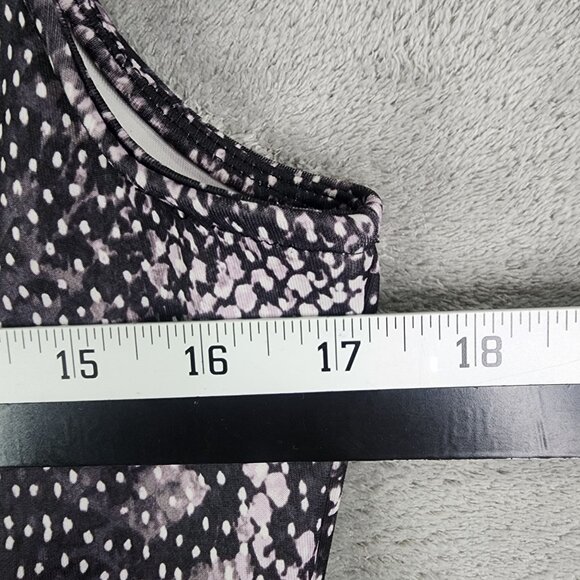 Women's Jennifer Lopez Sleeveless Snake Print Dress Polyester Spandex Size 10 - Picture 9 of 11